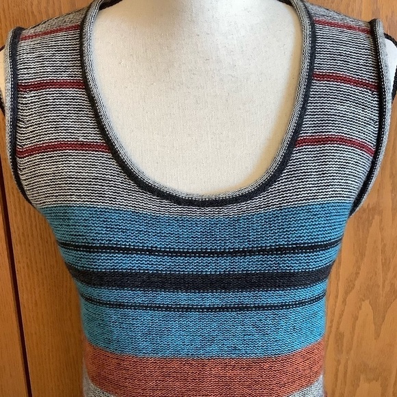 109°F India Sleevess Striped Dress Sz-M - Picture 3 of 5